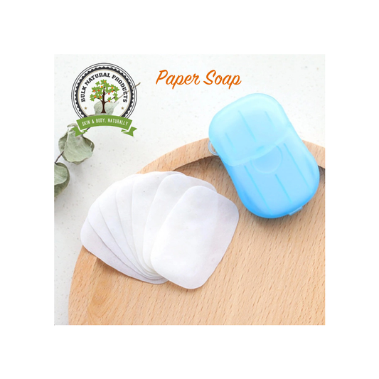 Portable paper soap sheets 3-pack